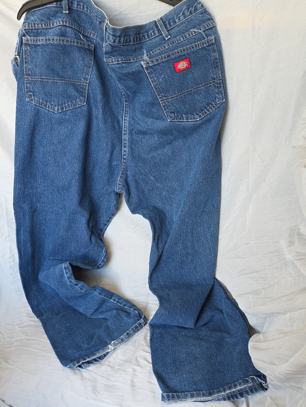 Dickies Men's Dark Blue Relaxed Denim Jeans